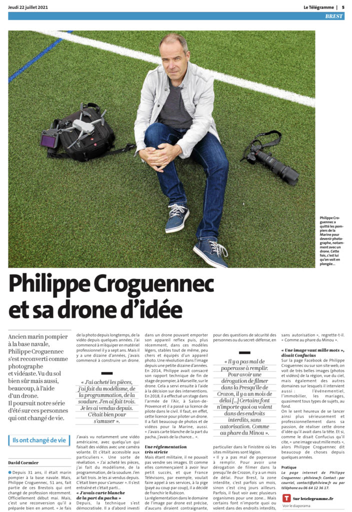 article Télégramme PHILVIEW